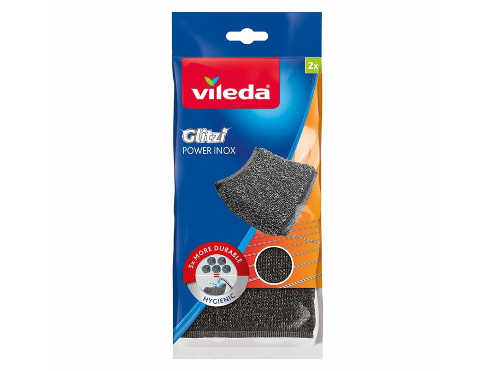 Zmywak Vileda Glitzi Power INOX 2 szt. 141656